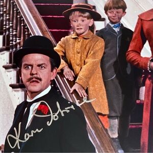 MARY POPPINS Signed 8x10 Photo / KAREN DOTRICE as Jane Banks / DISNEY CHILD STAR